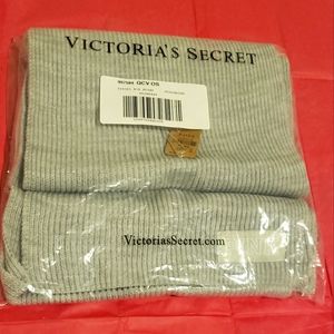 NEW VICTORIA'S SECRET PINK RIB SCARF 72x10.50 IN